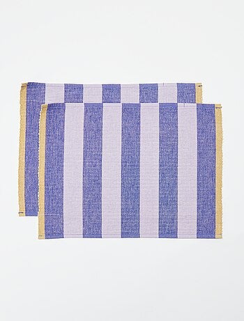 Set di 2 sottopiatti fantasia (32x45 cm) - Kiabi Home