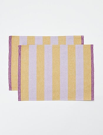 Set di 2 sottopiatti fantasia (32x45 cm) - Kiabi Home