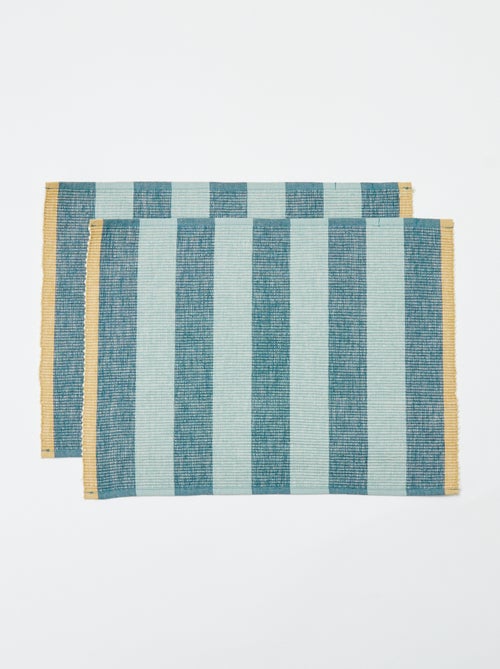 Set di 2 tovagliette all'americana fantasia (32x45 cm) - Kiabi Home - Kiabi