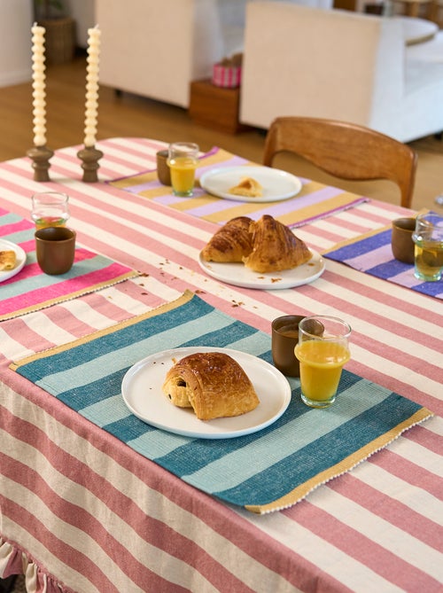 Set di 2 tovagliette all'americana fantasia (32x45 cm) - Kiabi Home - Kiabi