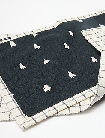 Set di 2 tovagliette all'americana stampate Natale in cotone 45x30 cm