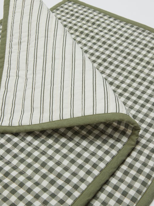 Set di 2 tovagliette americane 32 x 40 cm con stampa doppia - Kiabi Home - Kiabi Set di 2 tovagliette americane 32 x 40 cm con stampa doppia - Kiabi Home - Kiabi