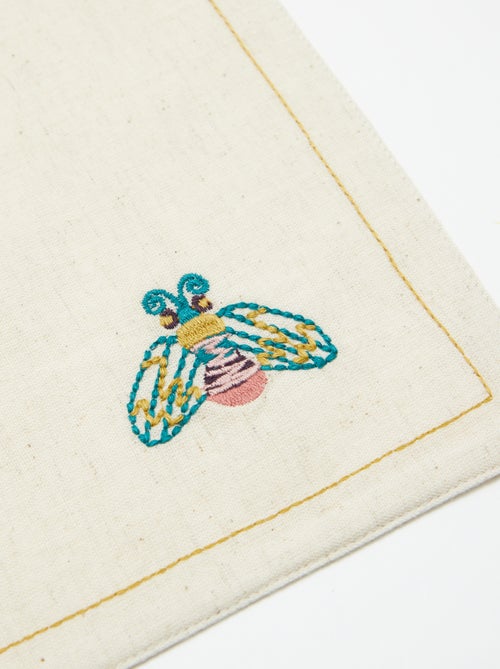 Set di 2 tovagliette in misto lino - Kiabi Home - Kiabi