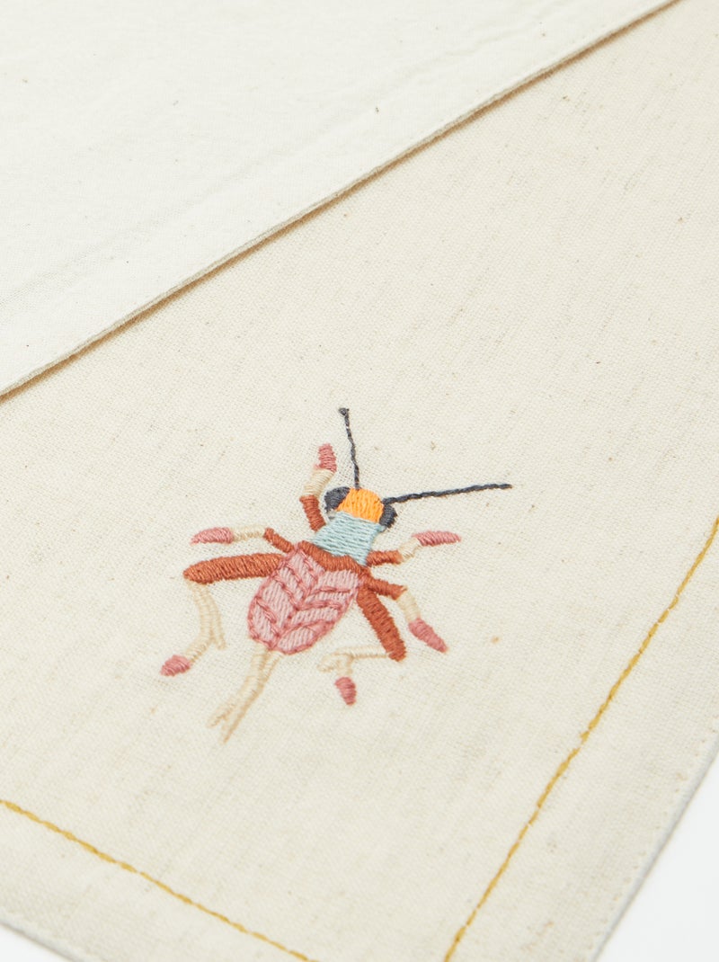 Set di 2 tovagliette in misto lino - Kiabi Home BEIGE - Kiabi