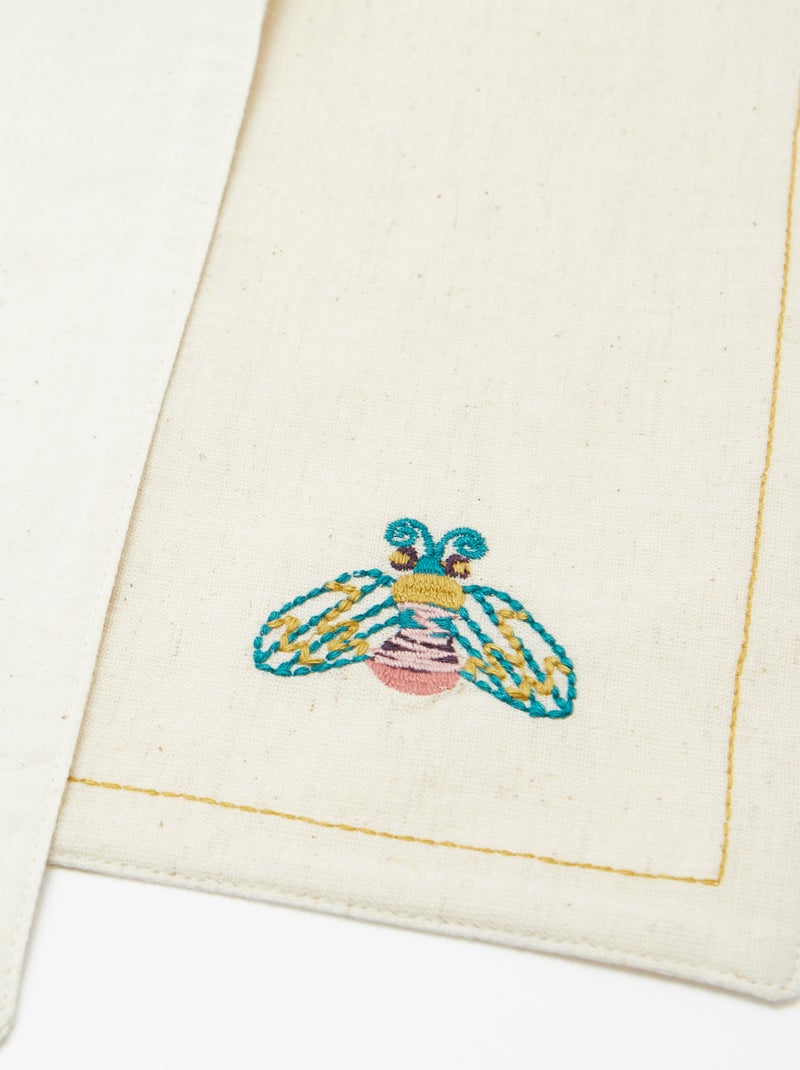 Set di 2 tovagliette in misto lino - Kiabi Home BEIGE - Kiabi