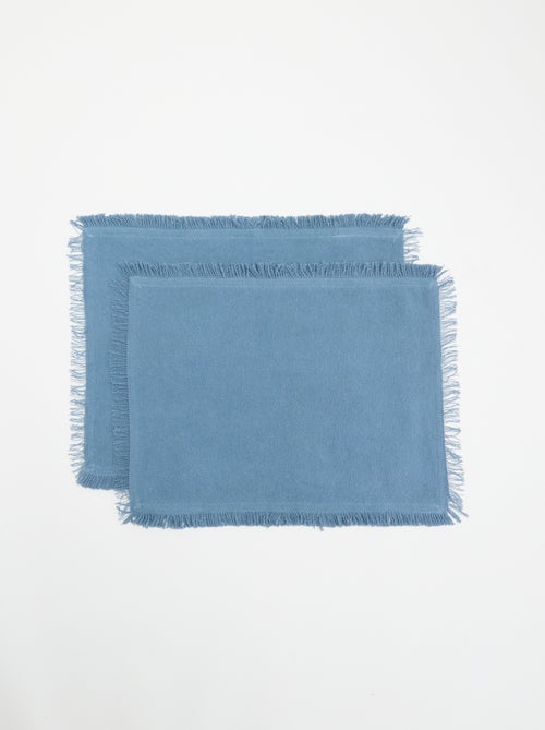 Set di 2 tovagliette tessute - Kiabi Home - Kiabi Set di 2 tovagliette tessute - Kiabi Home - Kiabi