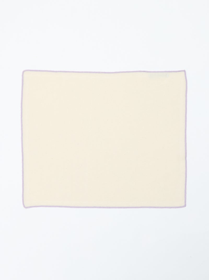 Set di 2 tovagliette tinta unita 2 in 1 (32x40 cm) - Kiabi Home Beige - Kiabi