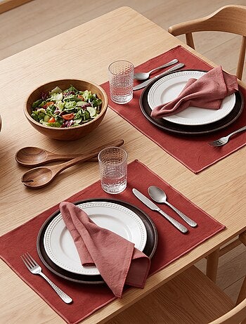 Set di 2 tovagliette/strofinacci uniti 2 in 1 (32x40 cm) - Kiabi Home