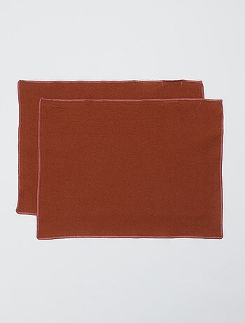 Set di 2 tovagliette/strofinacci uniti 2 in 1 (32x40 cm) - Kiabi Home