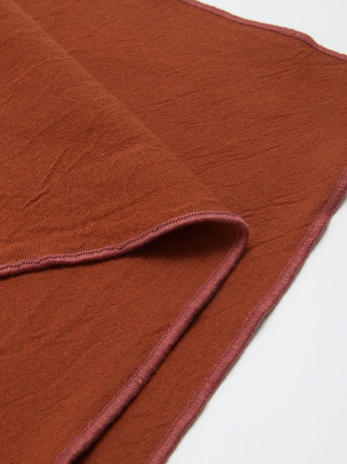 Set di 2 tovagliette/asciugamani tinta unita 2 in 1 (32x40 cm) - Kiabi Home - Kiabi