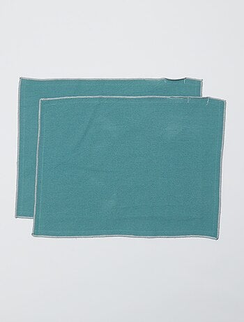 Set di 2 tovagliette/strofinacci uniti 2 in 1 (32x40 cm) - Kiabi Home