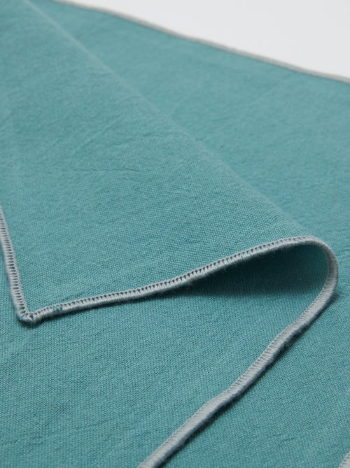 Set di 2 tovagliette/asciugamani tinta unita 2 in 1 (32x40 cm) - Kiabi Home - Kiabi