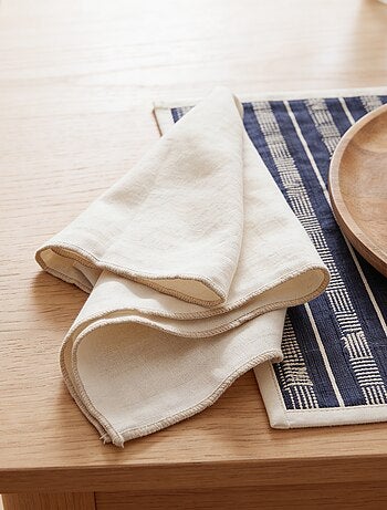 Set di 2 tovagliette/strofinacci uniti 2 in 1 (32x40 cm) - Kiabi Home