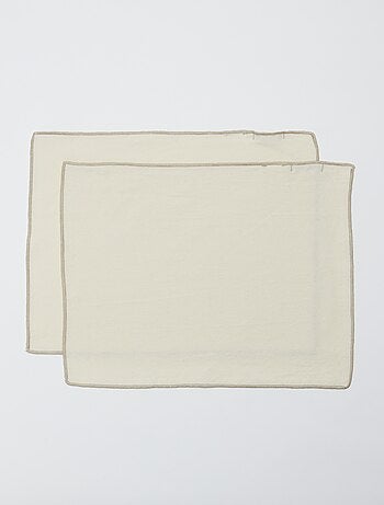 Set di 2 tovagliette/strofinacci uniti 2 in 1 (32x40 cm) - Kiabi Home
