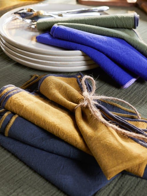 Set di 2 tovagliette/asciugamani uniti 2 in 1 (32x40 cm) - Kiabi Home - Kiabi