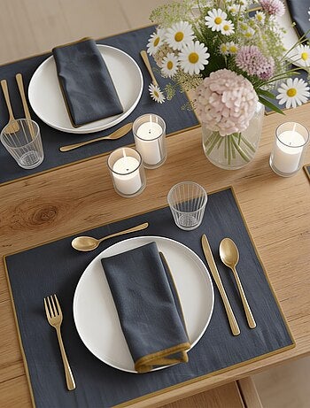 Set di 2 tovagliette/strofinacci uniti 2 in 1 (32x40 cm) - Kiabi Home