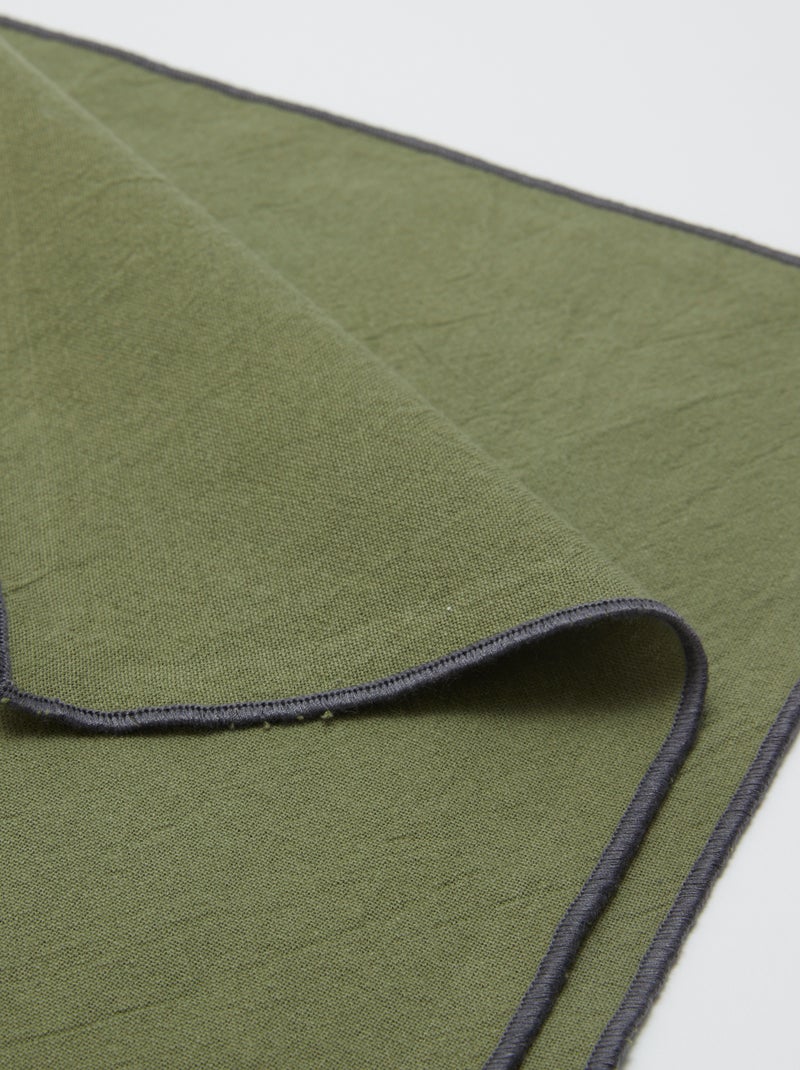 Set di 2 tovagliette/strofinacci uniti 2 in 1 (32x40 cm) - Kiabi Home VERDE - Kiabi