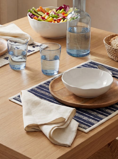 Set di 2 tovagliette/tovaglioli tinta unita 2 in 1 (32x40 cm) - Kiabi Home - Kiabi