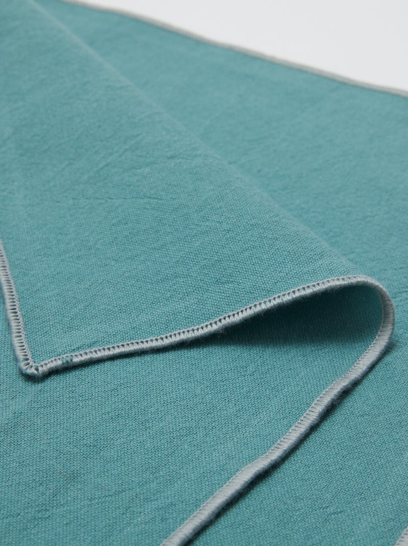 Set di 2 tovagliette/tovaglioli tinta unita 2 in 1 (32x40 cm) - Kiabi Home VERDE - Kiabi