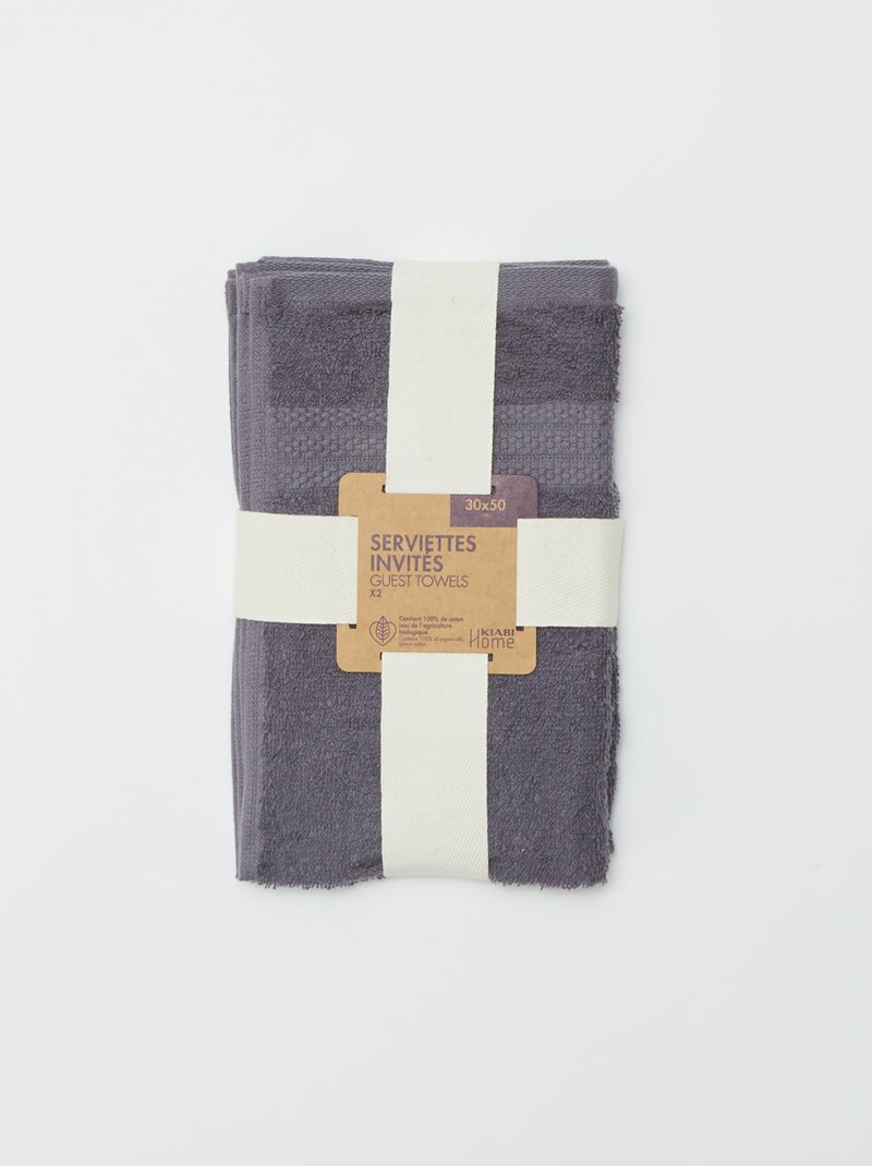 Set di 2 tovaglioli (30x50cm) - Kiabi Home GRIGIO - Kiabi