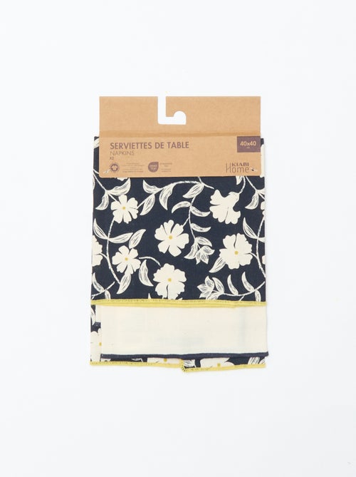 Set di 2 tovaglioli (40x40 cm) - Kiabi Home - Kiabi