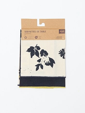 Set di 2 tovaglioli (40x40 cm) - Kiabi Home
