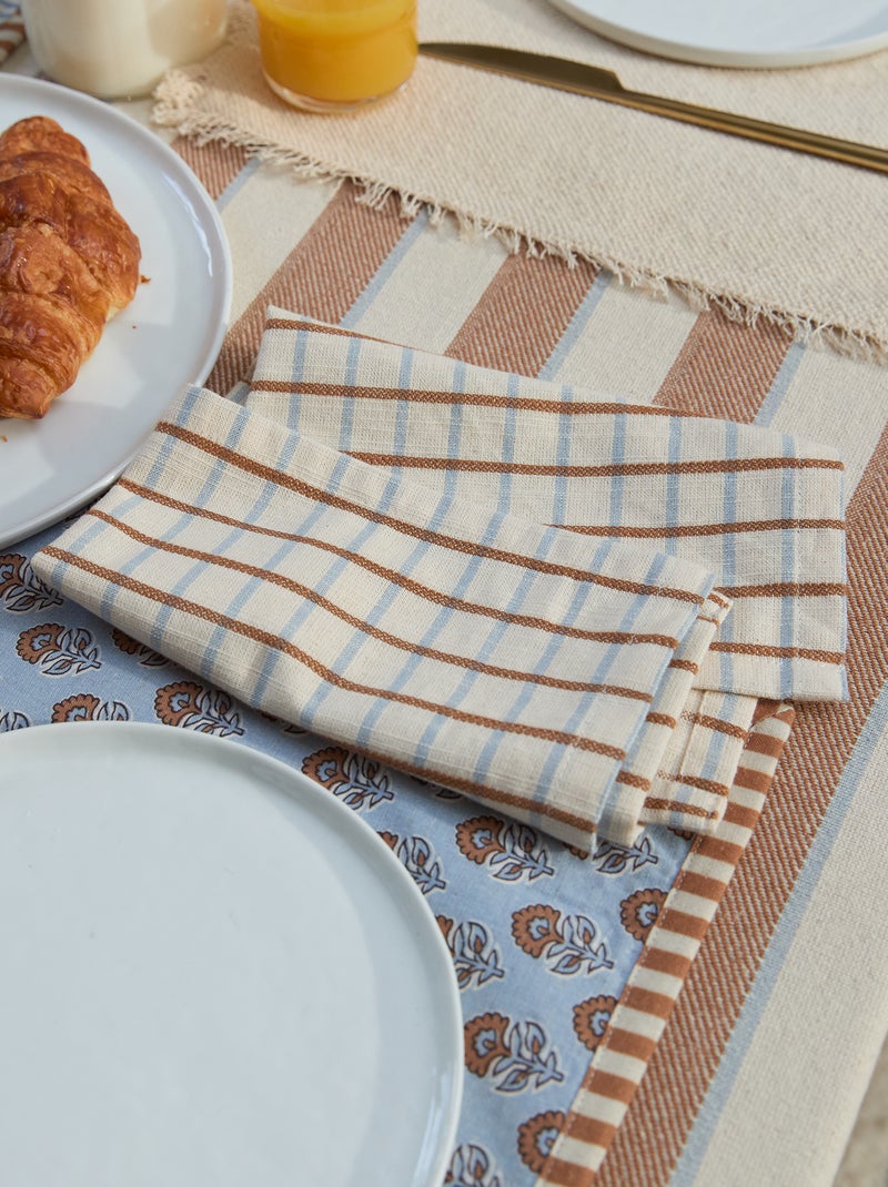 Set di 2 tovaglioli Blu - Kiabi