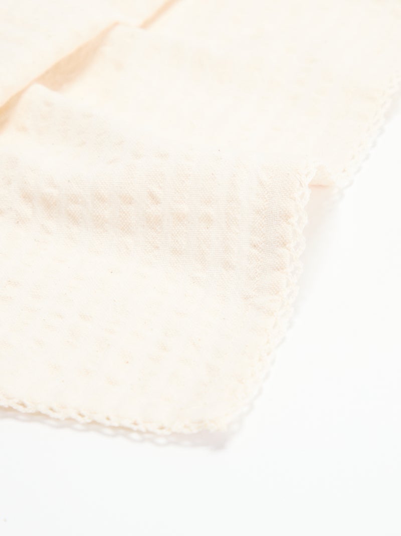 Set di 2 tovaglioli in seersucker Beige - Kiabi