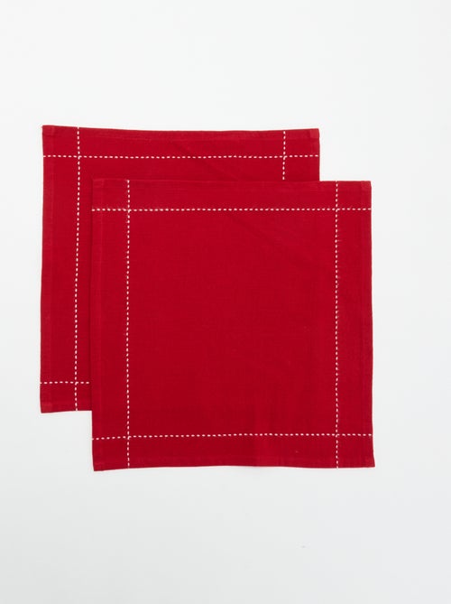 Set di 2 tovaglioli 'Natale' - KIABI Home - Kiabi