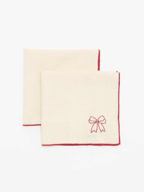 Set di 2 tovaglioli \'Natale\' - Kiabi