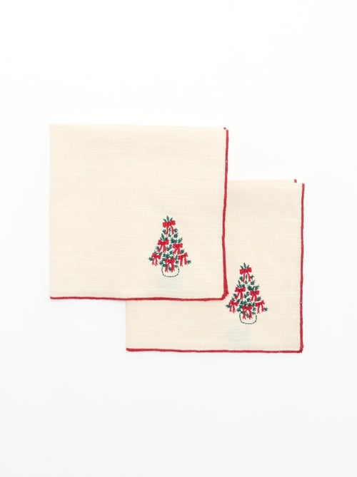 Set di 2 tovaglioli 'Natale' - Kiabi