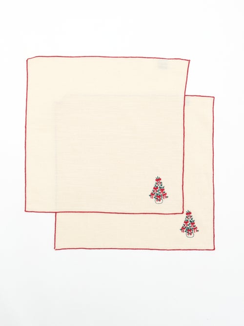 Set di 2 tovaglioli 'Natale' - Kiabi