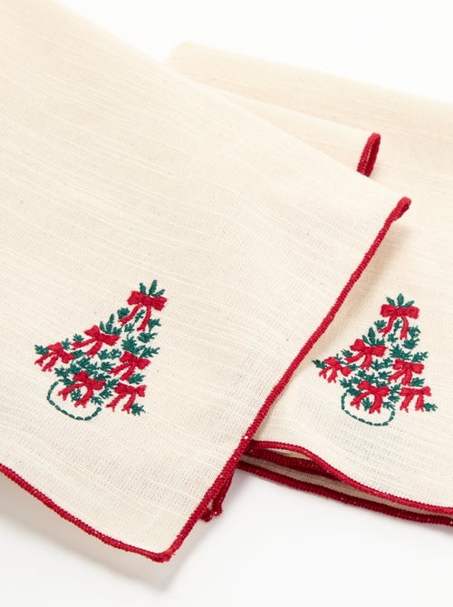 Set di 2 tovaglioli 'Natale' - Kiabi