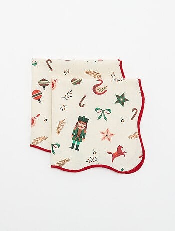 Set di 2 tovaglioli stampati 'Natale' - KIABI Home