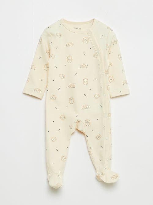 Set di 2 tutine con piedini e apertura con automatici - Kiabi