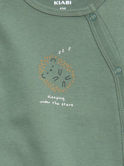 Set di 2 tutine con piedini e apertura con automatici - Kiabi