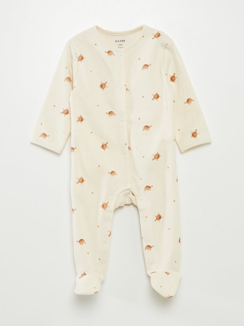 Tutine Zip Bidirezionale 0-2 Anni Confezione Da 4 Tutine Neonato NEXT Con Zip Bidirezionale - Cotone Morbido, 0-2 Anni, Con Piedini Antiscivolo Tutine Pratiche Per Cambio Pannolino