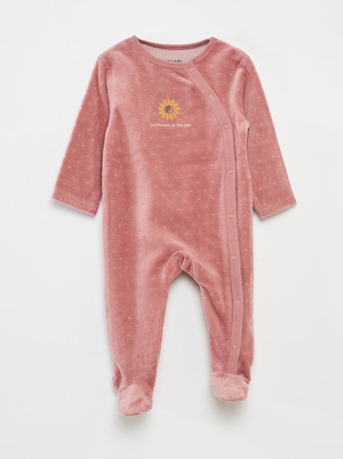 Set di 2 tutine in velluto - Kiabi