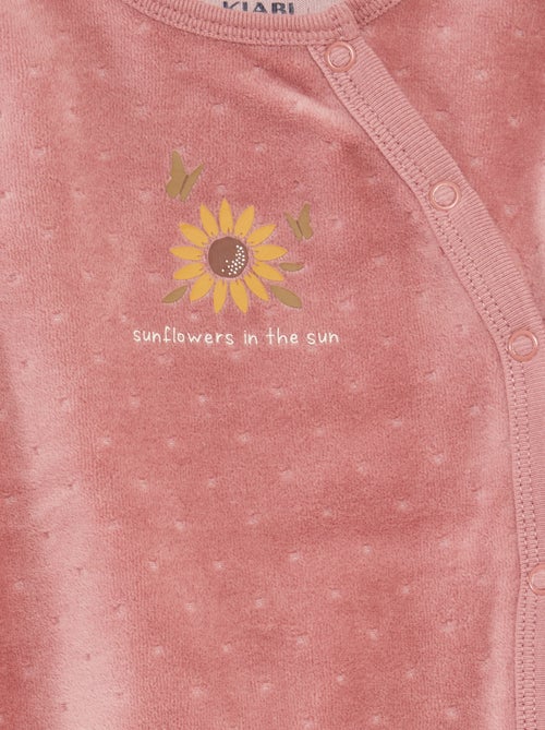 Set di 2 tutine in velluto - Kiabi