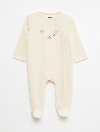 Set di 2 tutine in velluto