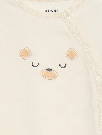 Set di 2 tutine in velluto