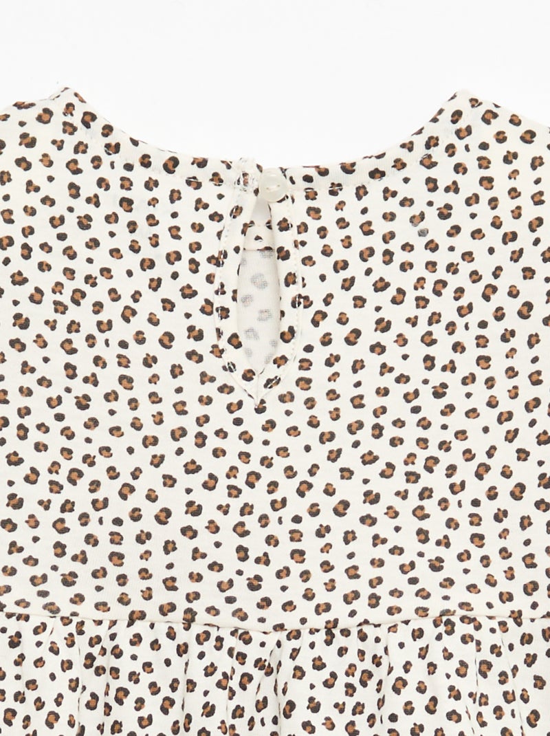 Set di 2 vestiti a maniche corte Bianco - Kiabi