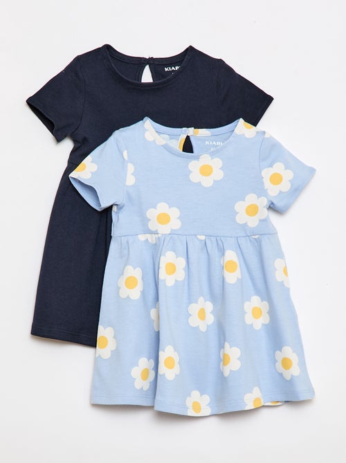 Set di 2 vestiti a maniche corte - Kiabi