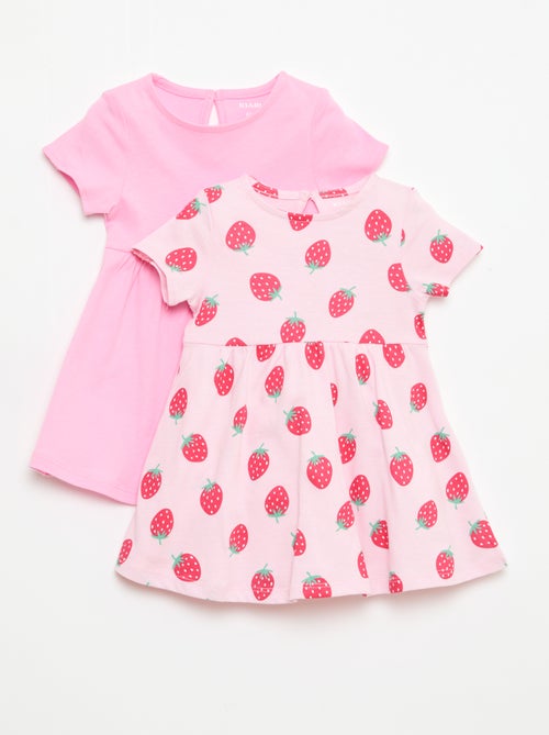 Set di 2 vestiti a maniche corte - Kiabi