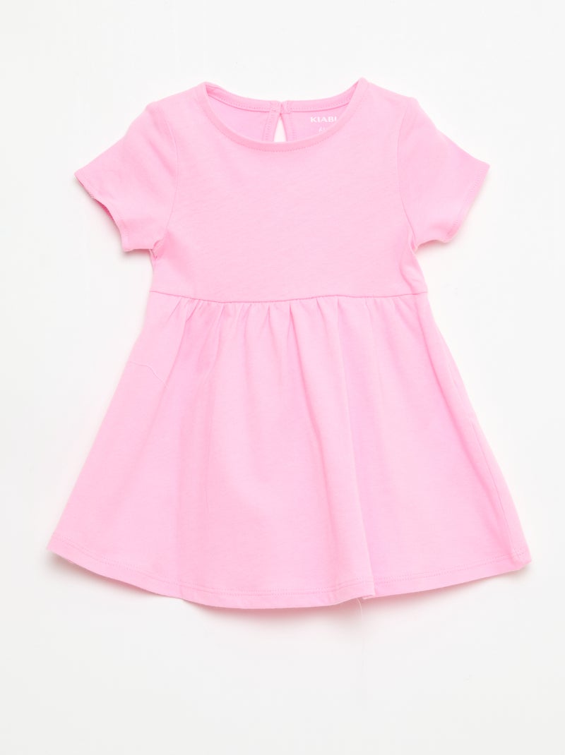 Set di 2 vestiti a maniche corte Rosa - Kiabi