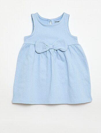 Set di 2 vestiti con fiocco fantasia