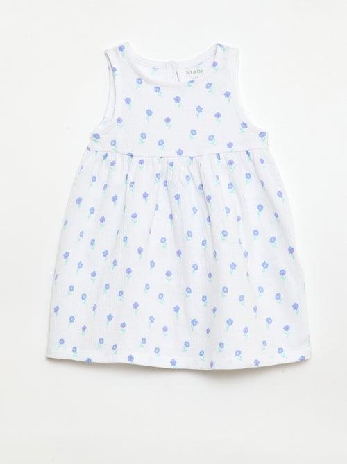 Set di 2 vestiti con fiocco fantasia - Kiabi