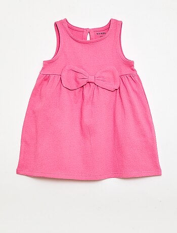 Set di 2 vestiti con fiocco fantasia