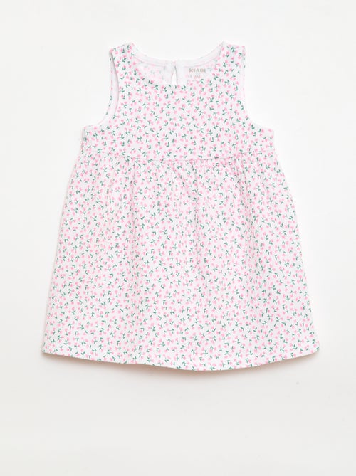 Set di 2 vestiti con fiocco fantasia - Kiabi