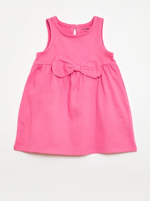 Set di 2 vestiti con fiocco fantasia - Kiabi